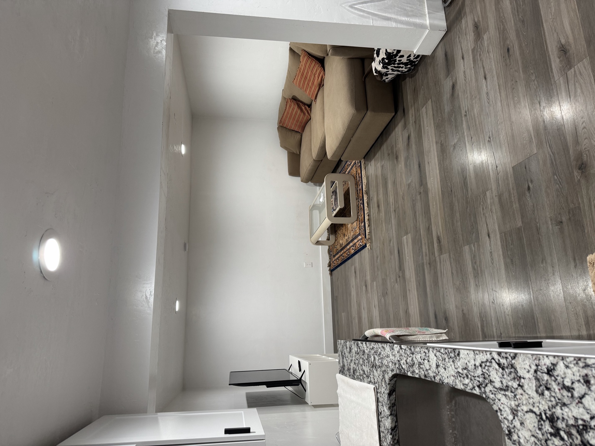Basement refresh — LVP flooring install