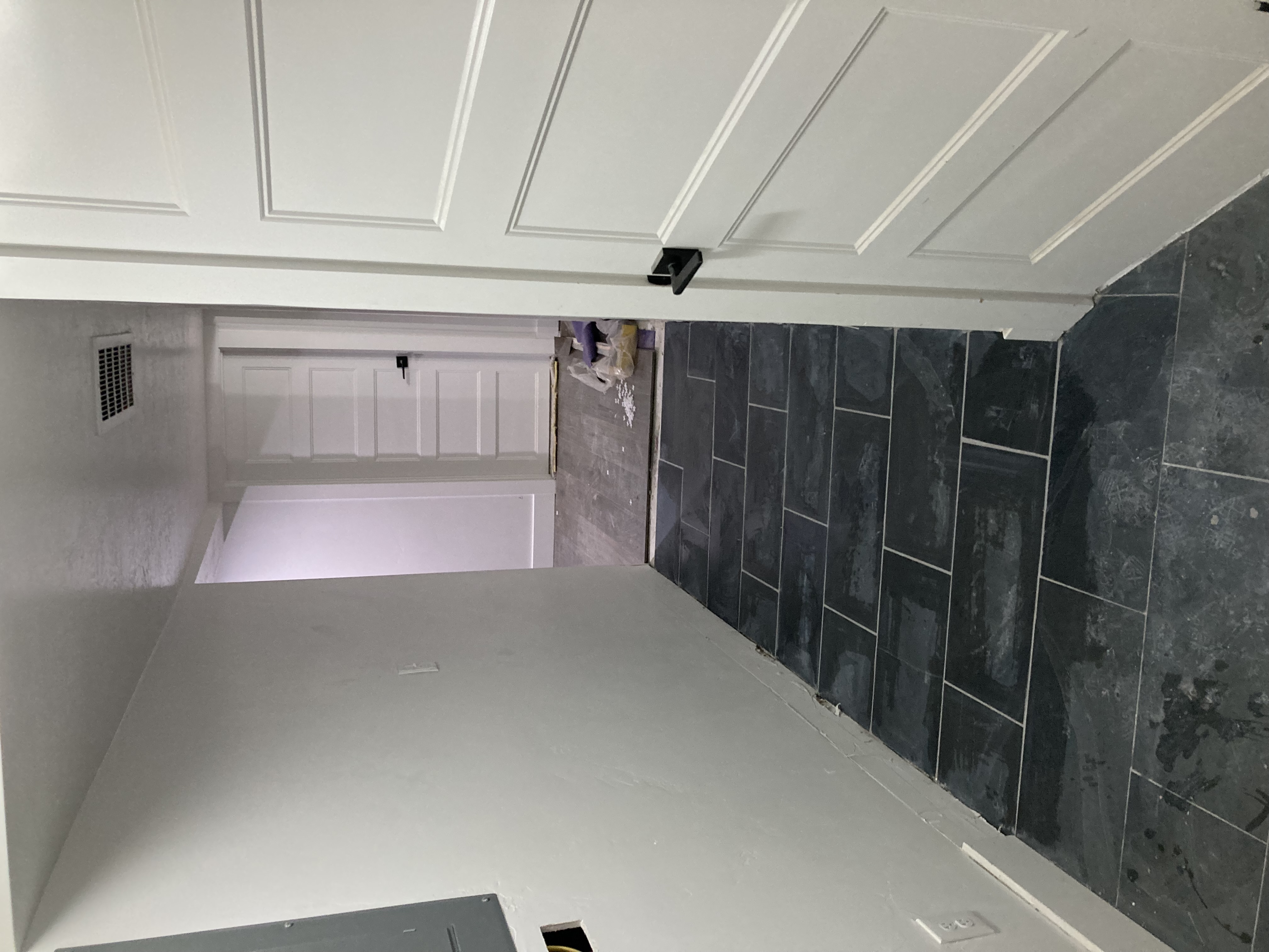 Tile Hallway Install