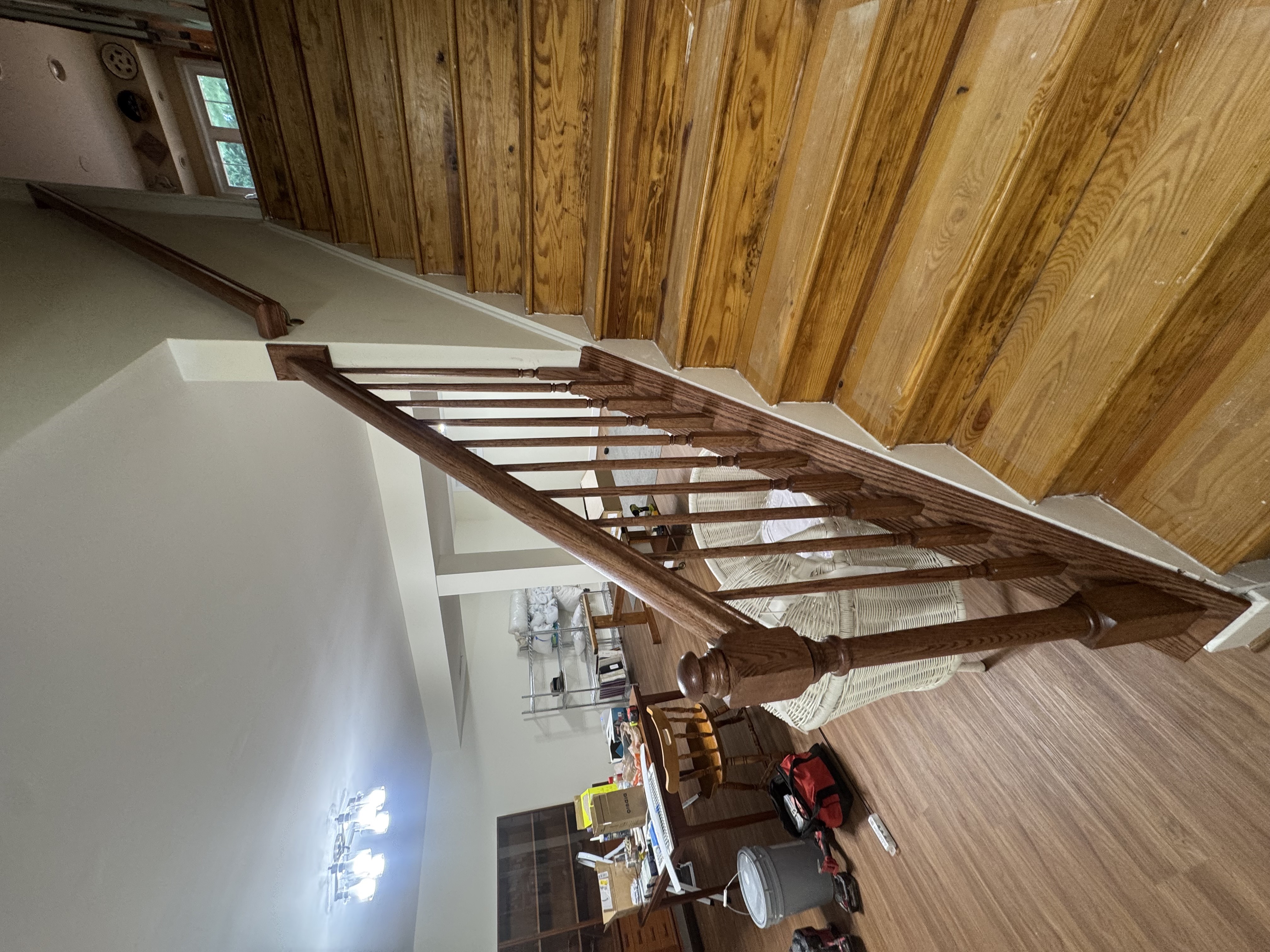 Custom Wood Railing