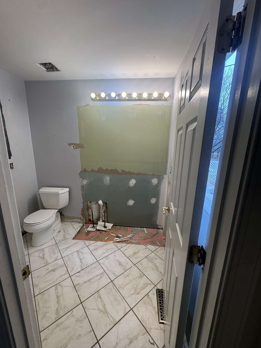 Bathroom Refresh before